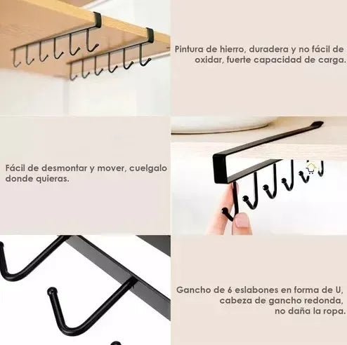 PROMO 2 x 1 Colgante Organizador Estante Metal Reforzado - Hang All™