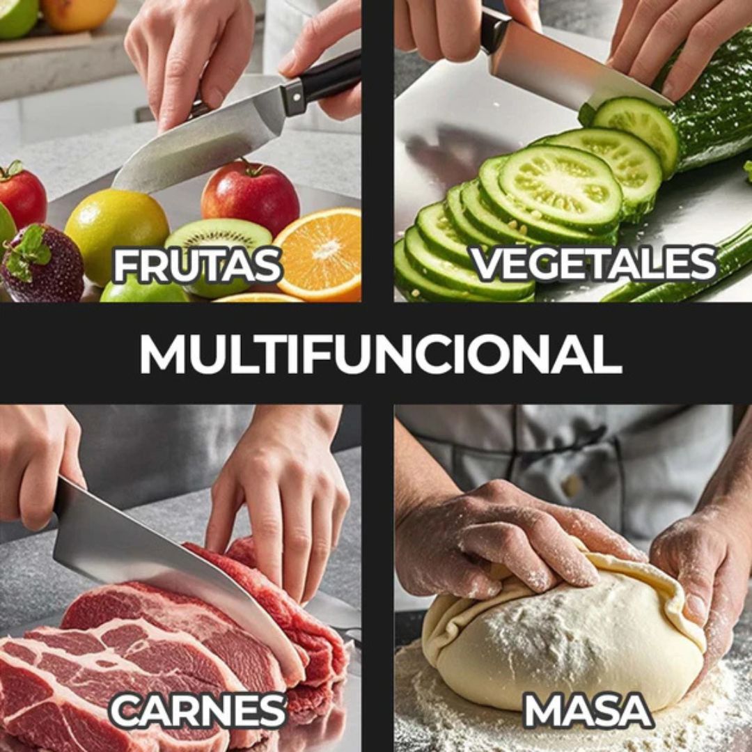 TitanPro™ - Tabla de Picar de Acero Inoxidable