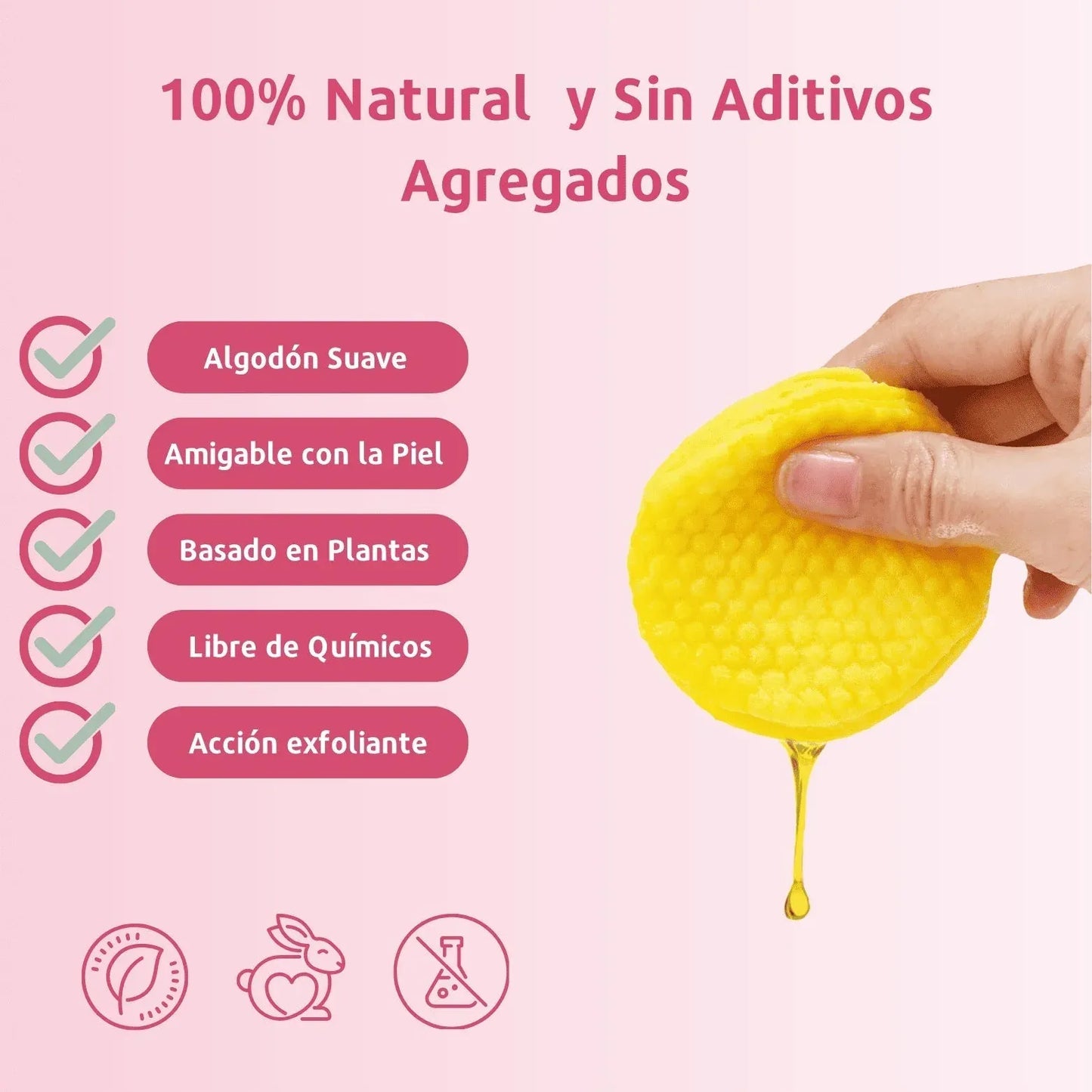 Turmeric pads - Pomos de Curcuma y ácido Kojico