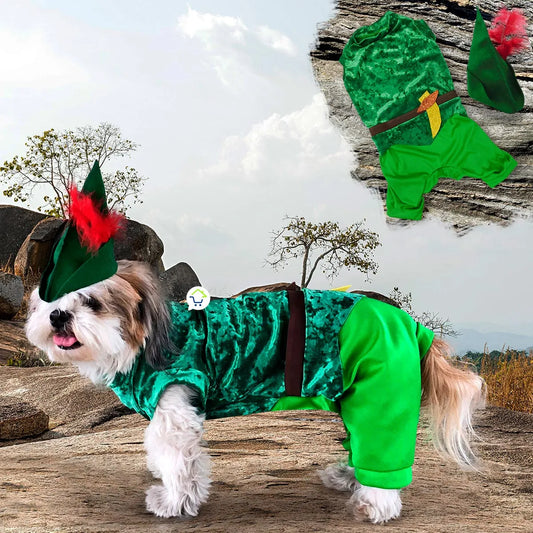 Disfraz Mascotas Peter Pan Halloween (Gato y perro)
