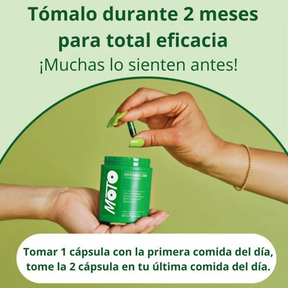 Moto - Apoyo natural al metabolismo (60 cápsulas veganas)