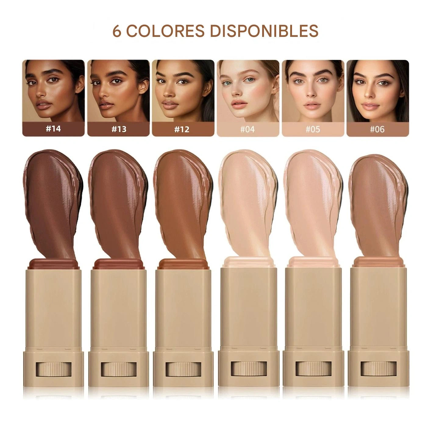 Lakerain™ Skin Tint Beauty Balm En barra (Cruelty-free)