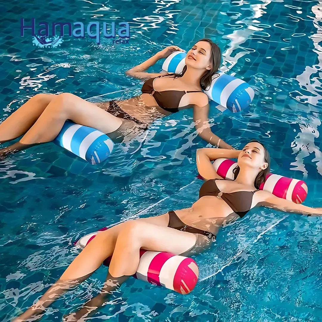 HAMAQUA™️ - Hamaca Flotante 4 en 1