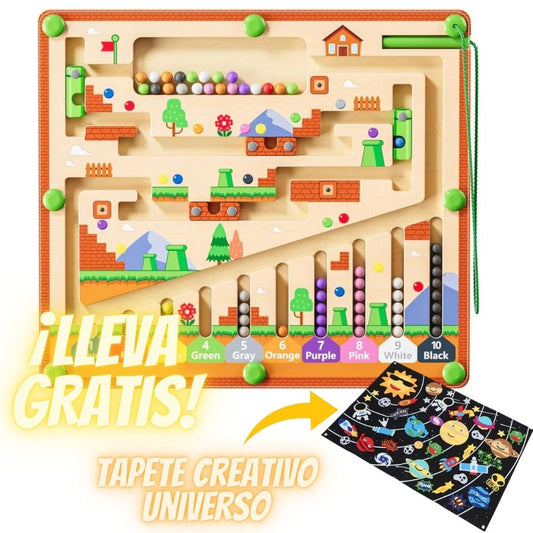 Magnetic Road™ - Desafíos creativos + Tapete Creativo Universo(Gratis)