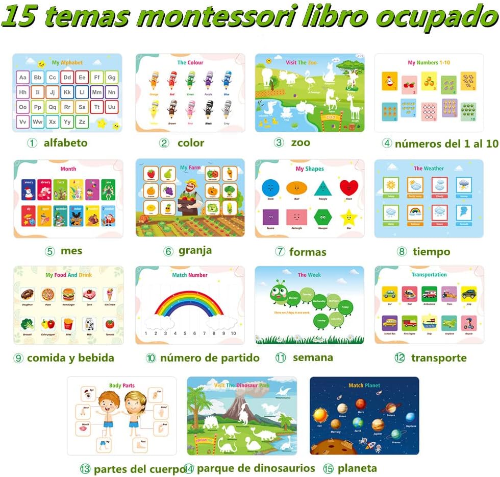 Busy Book™ - Descubre, aprende y diviértete sin límites