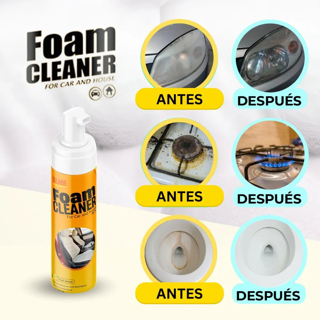 Foam Cleaner ™ - Espuma Limpiadora Multiusos 2 x 1