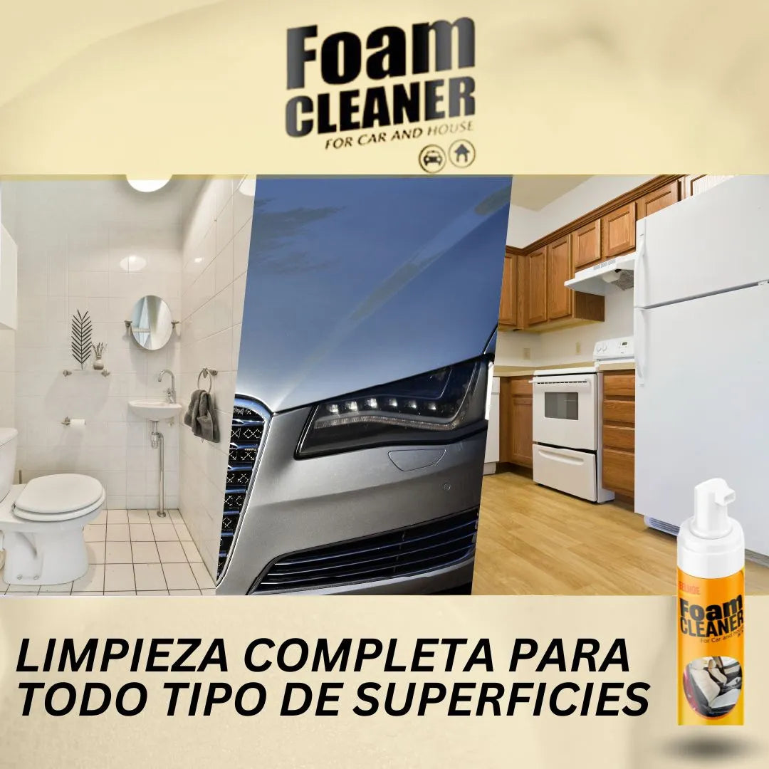 Foam Cleaner ™ - Espuma Limpiadora Multiusos 2 x 1