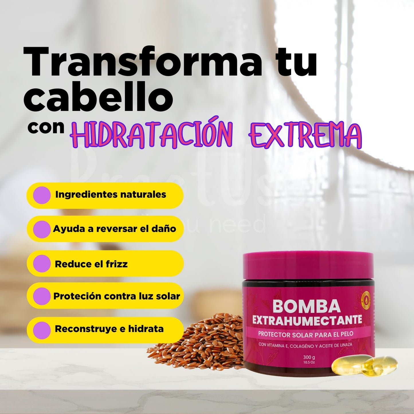 Bomba Extrahumectante Fruto Salvaje , Para un cabello de película! 💁‍♀️