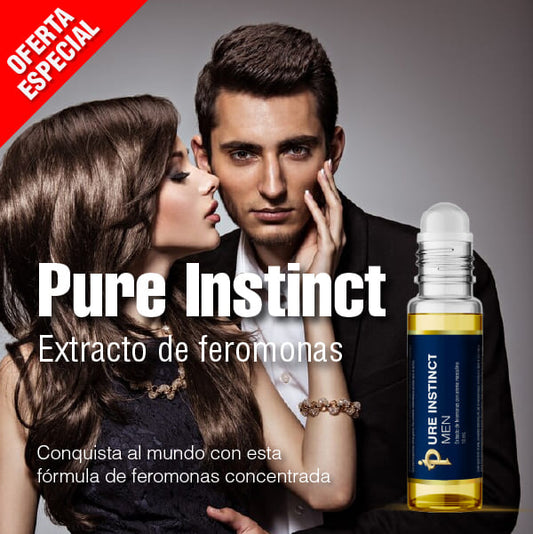 PERFUME CON FEROMONAS CONCENTRADO PARA HOMBRE - PURE INSTINCT