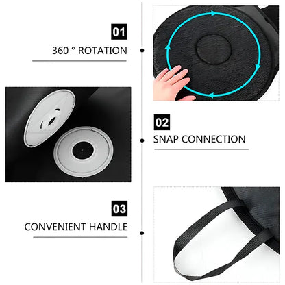TurnMate 360 - Cojin ergonómico Giratorio 360º