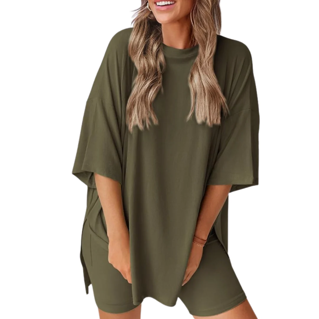 Conjunto de dos piezas CozyMama™ (Talla Única)