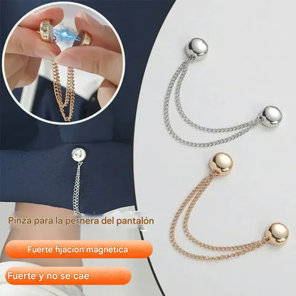 Clip&Go - ¡Transforma tu ropa al instante con los Clips Magnéticos Multiusos! (1 Par)