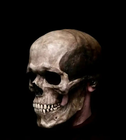 🎃💀MÁSCARA CALAVERA CON MANDÍBULA MÓVIL☠️