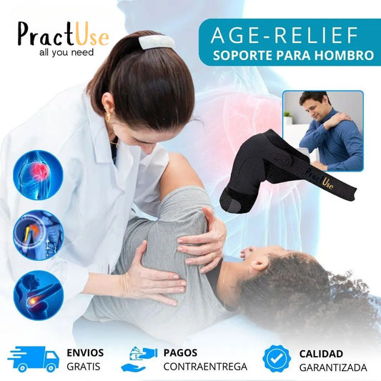 AGE RELIEF™ - Hombrera Ortopédica  (Azul)