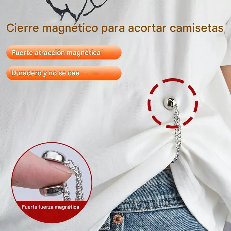 Clip&Go - ¡Transforma tu ropa al instante con los Clips Magnéticos Multiusos! (1 Par)