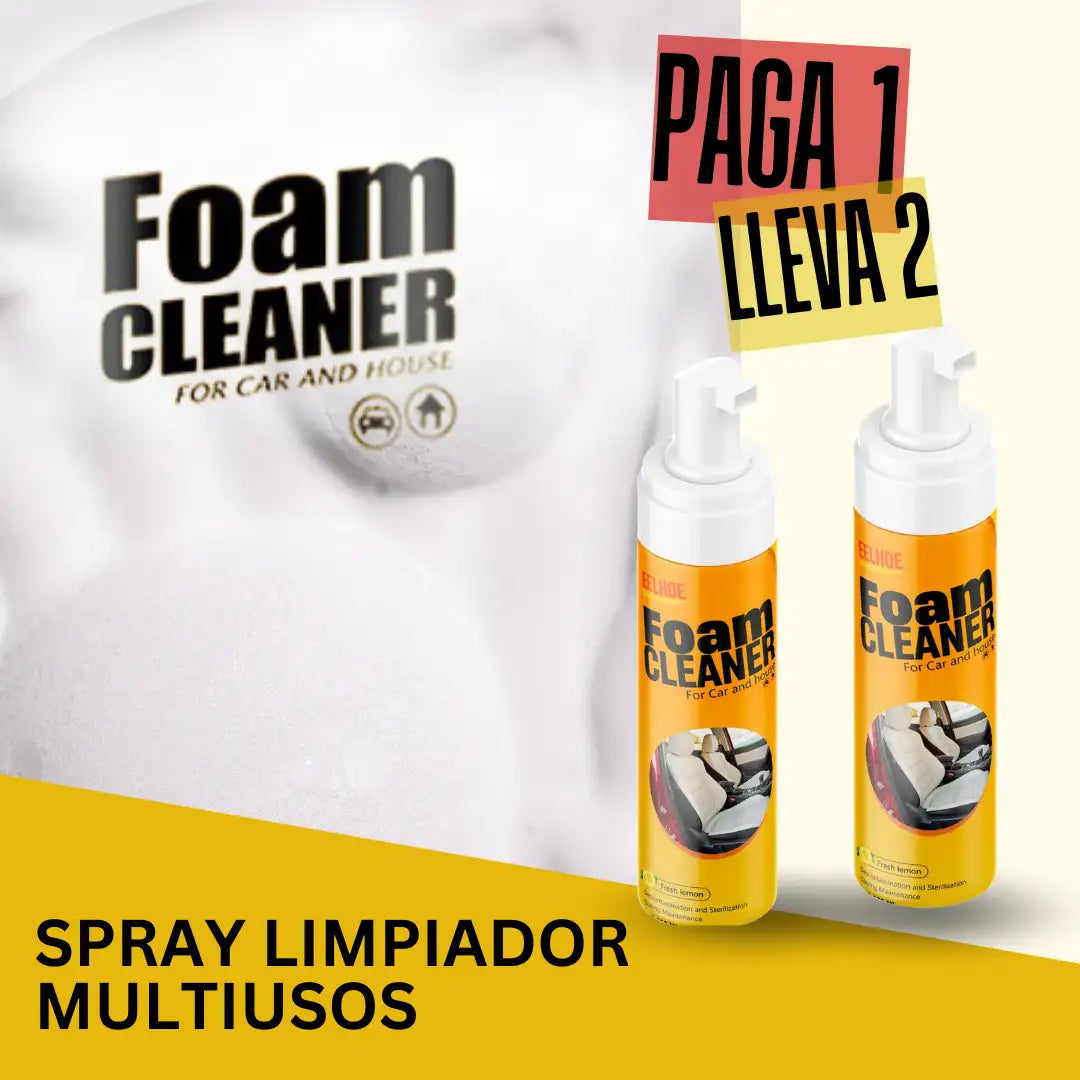 Foam Cleaner ™ - Espuma Limpiadora Multiusos 2 x 1