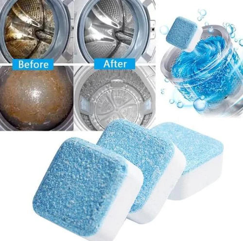 Pastillas para limpieza y desinfección lavadora x 12