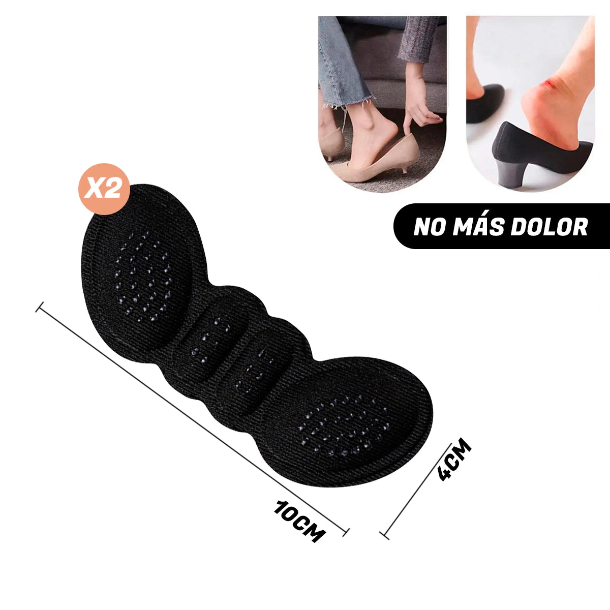 Plantillas Para Tacones o Zapatos X 4 Unidades (2 pares)